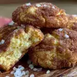 soft and chewy snickerdoodle cookies - featured image