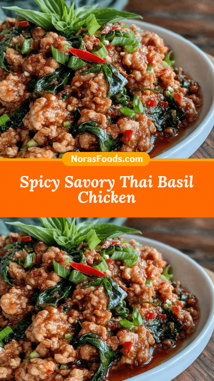 Thai Basil Chicken recipe