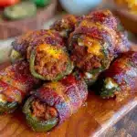 bacon wrapped jalapeno poppers - featured image