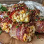 bacon wrapped jalapeño poppers - featured image