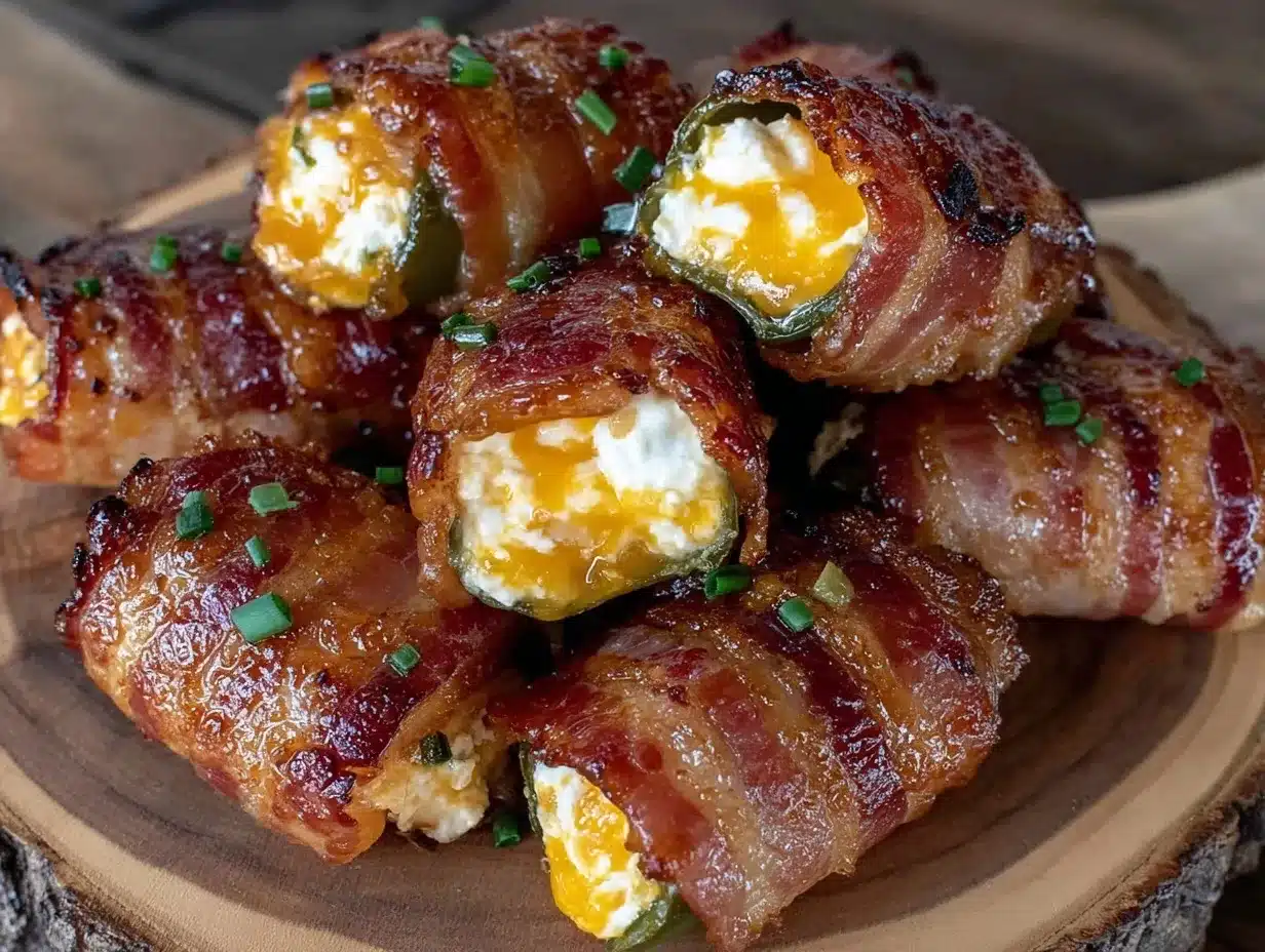 bacon wrapped jalapeno poppers preparation steps
