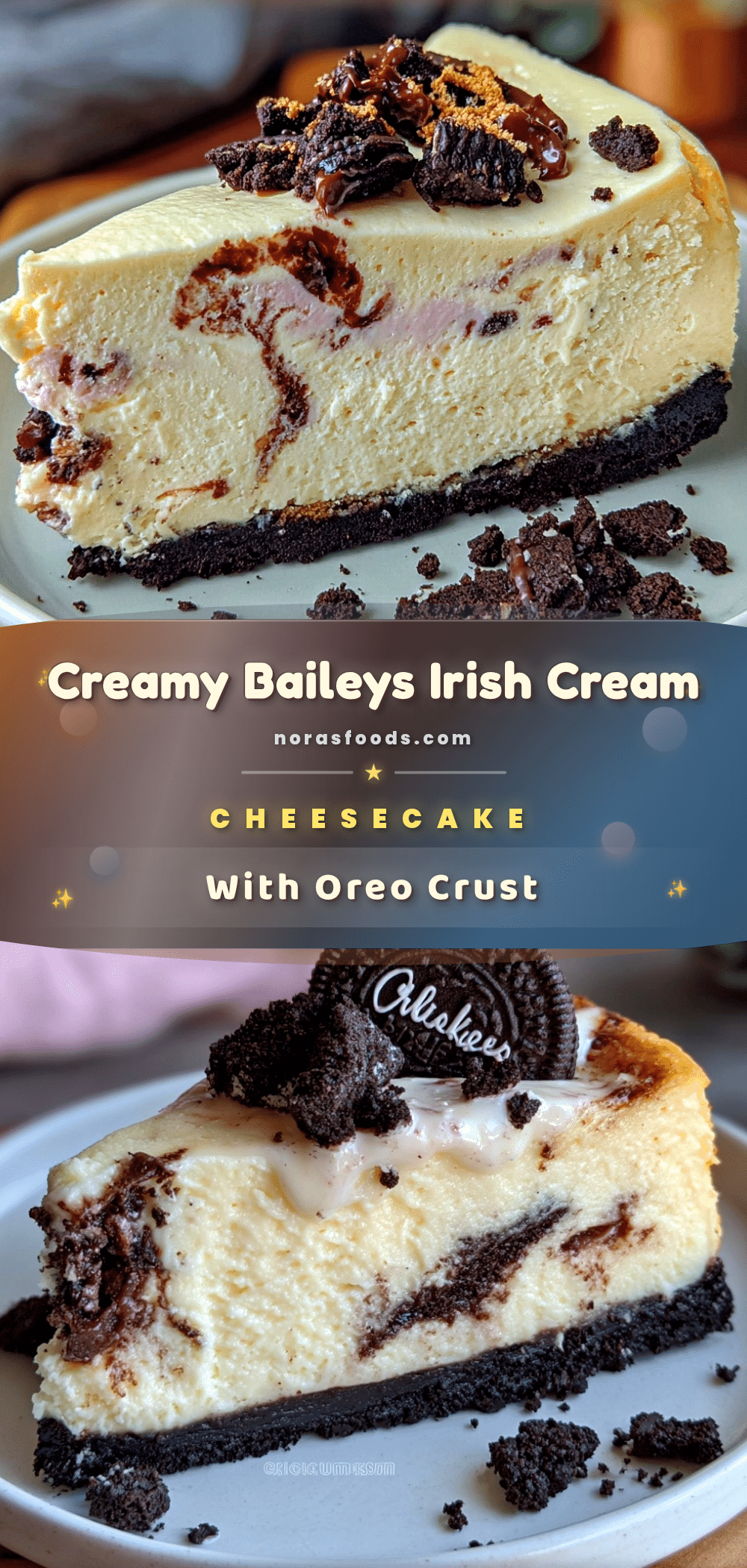 Baileys Irish Cream cheesecake recipe