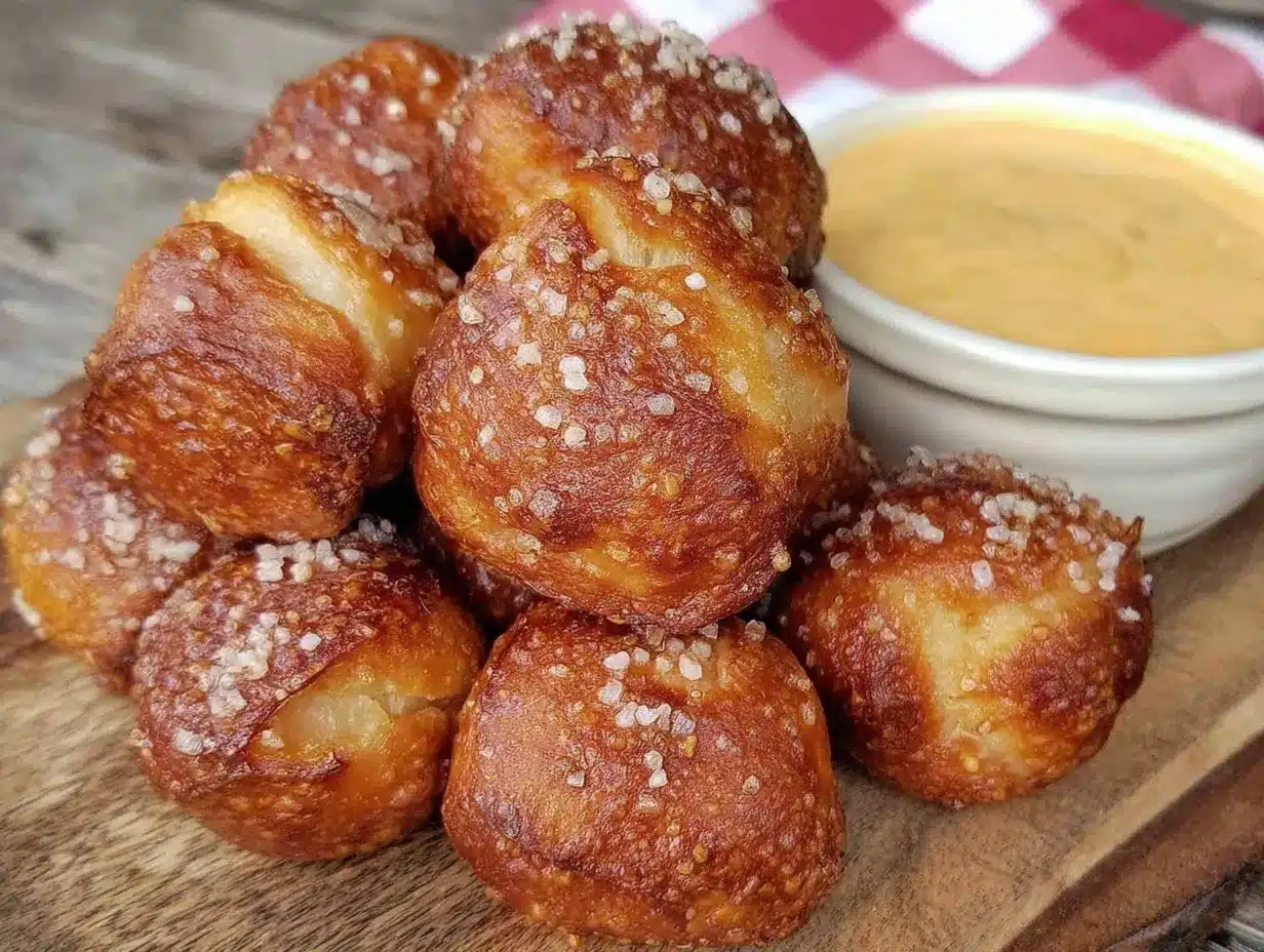 baseball stadium pretzel bites preparation steps