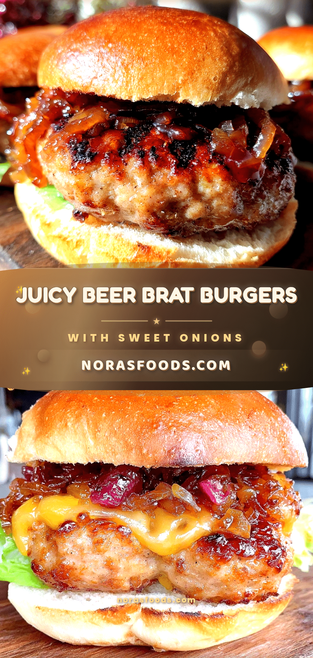 beer brat burgers recipe