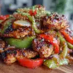 Blackstone grill chicken fajitas - featured image