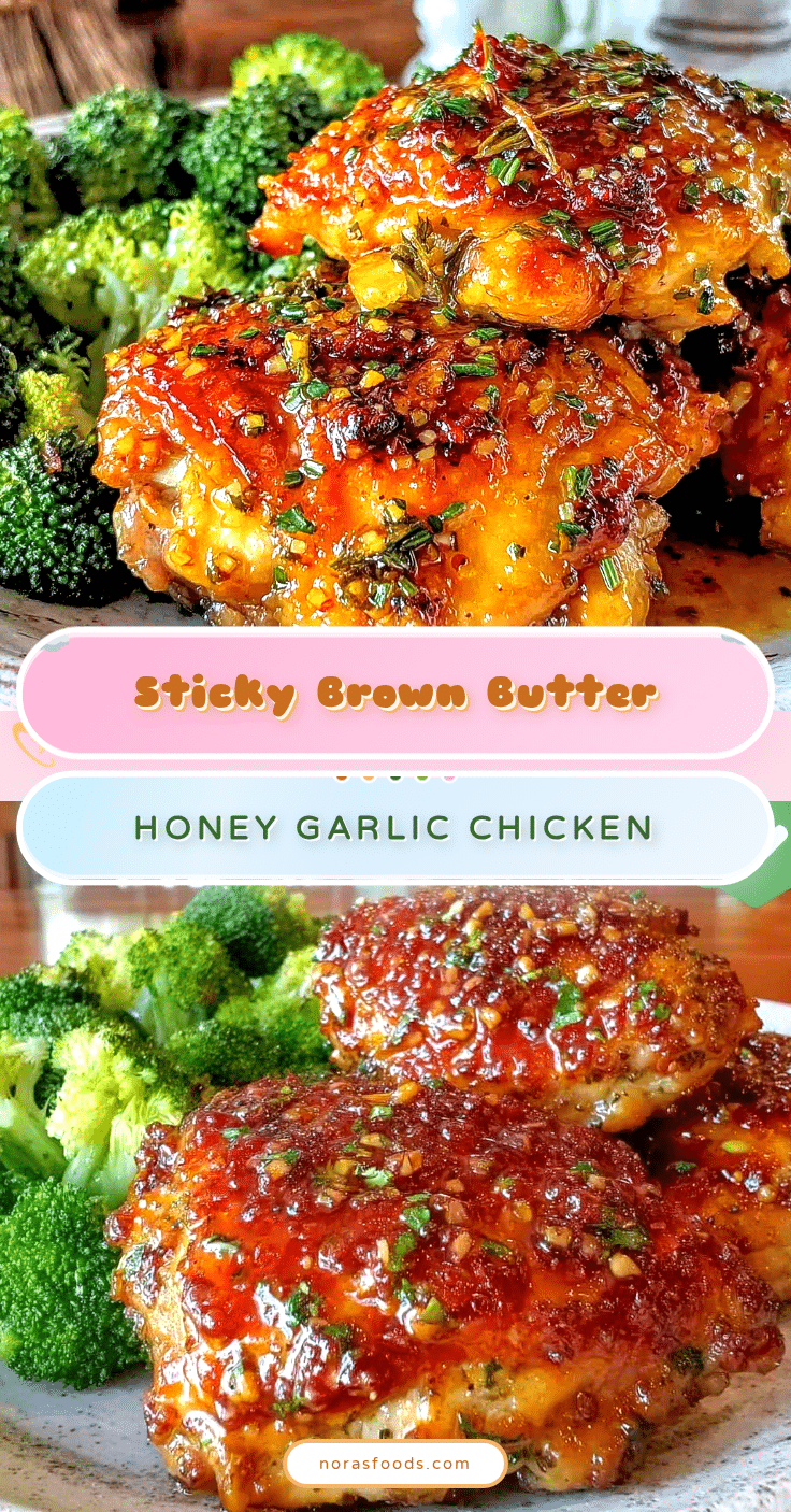 brown butter honey garlic chicken recipe