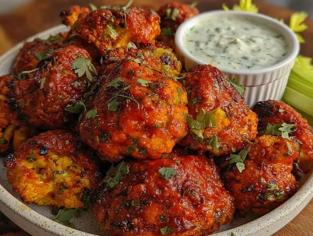 buffalo cauliflower bites preparation steps