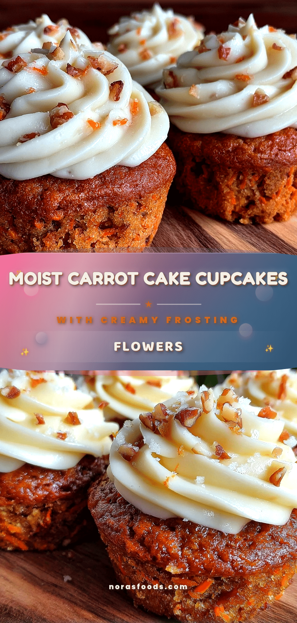 cozy carrot cake cupcakes recipe