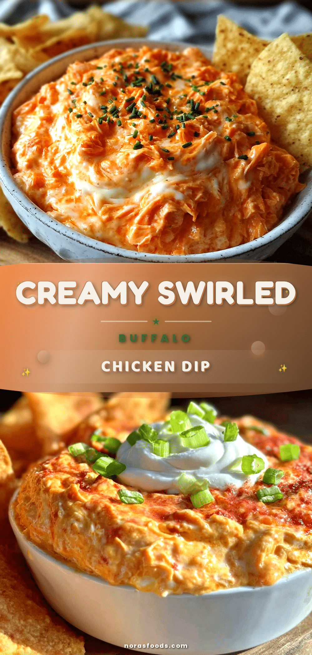 creamy buffalo chicken dip recipe