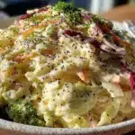 creamy coleslaw with poppyseed dressing - featured image