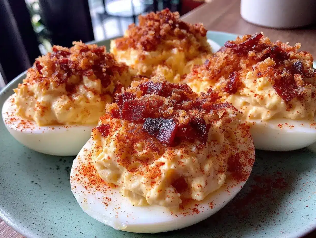 creamy deviled eggs recipe preparation steps
