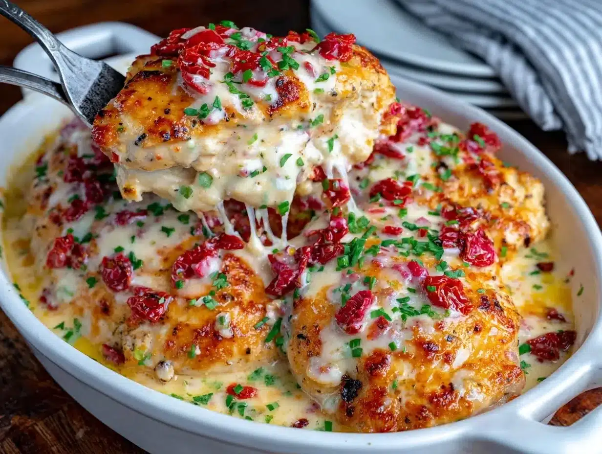 creamy marry me chicken preparation steps