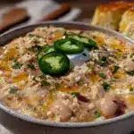 creamy slow cooker white chicken chili - featured image