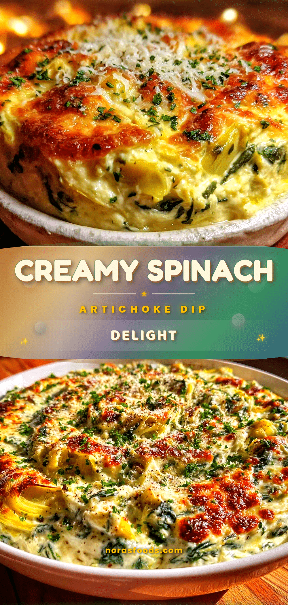 creamy spinach artichoke dip recipe