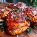 crispy air fryer chicken thighs - featured image