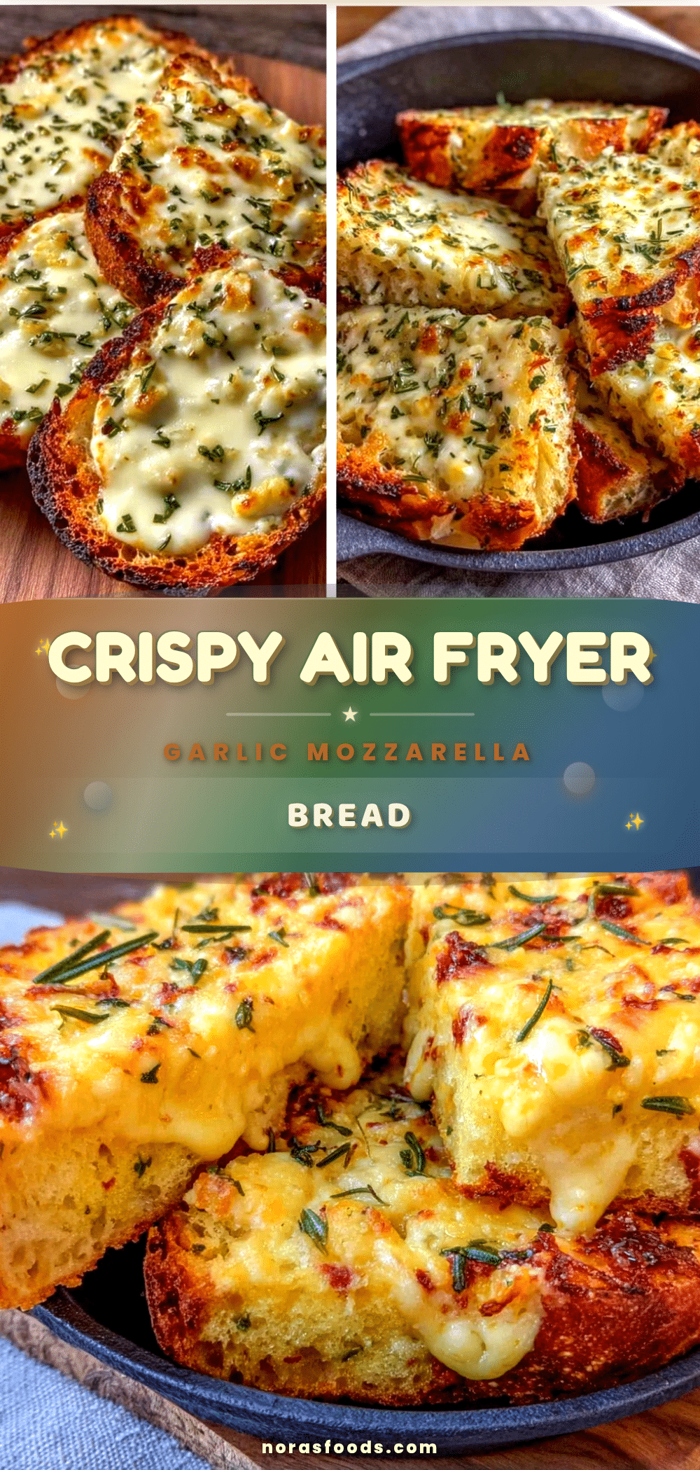 crispy air fryer garlic bread recipe