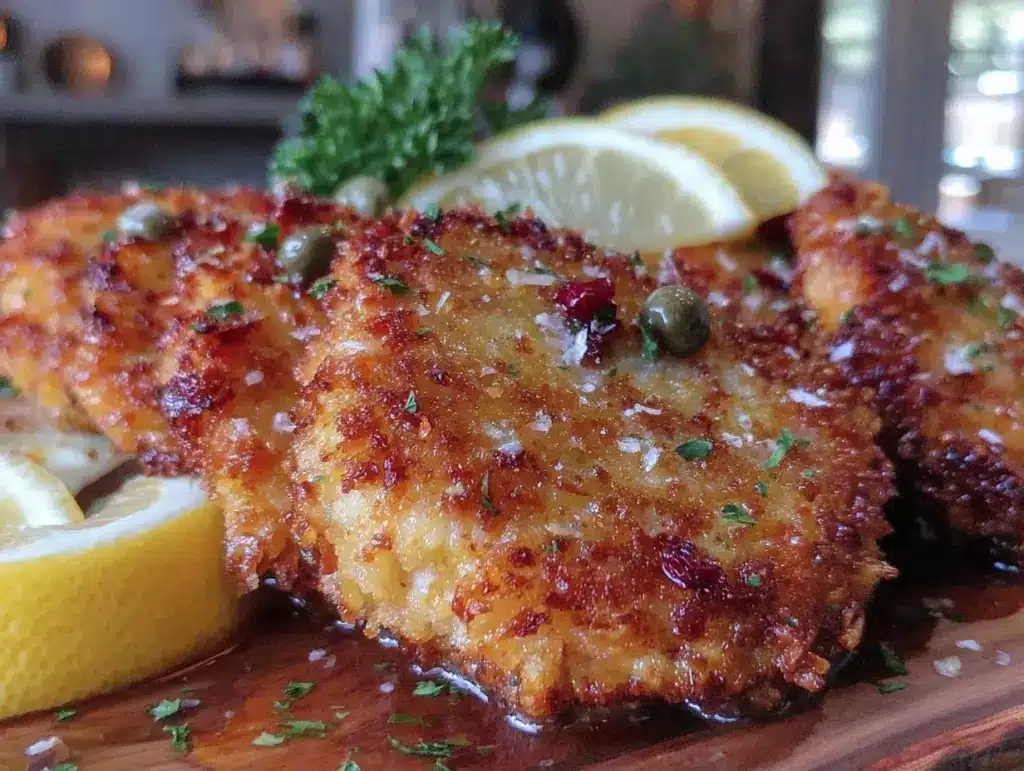 crispy baked chicken cutlets - featured image