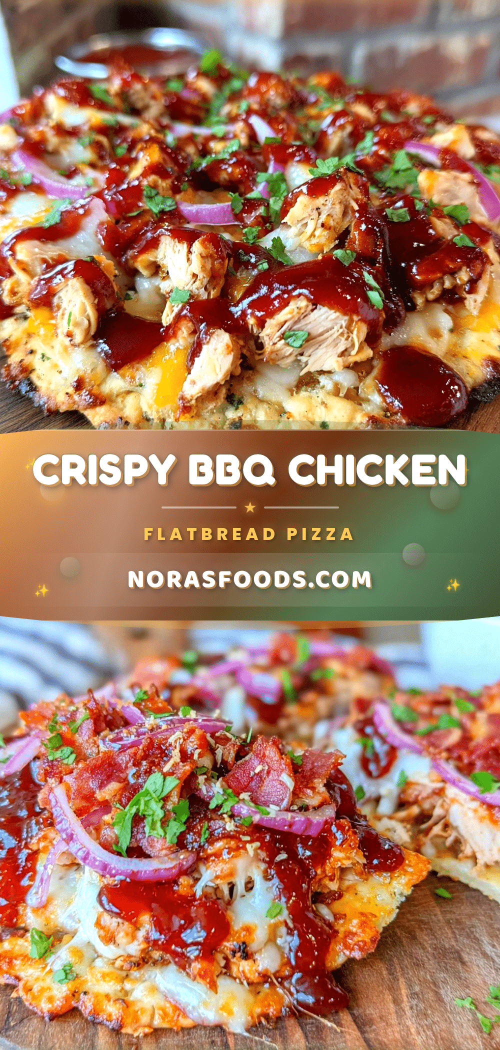 crispy bbq chicken flatbread pizza recipe