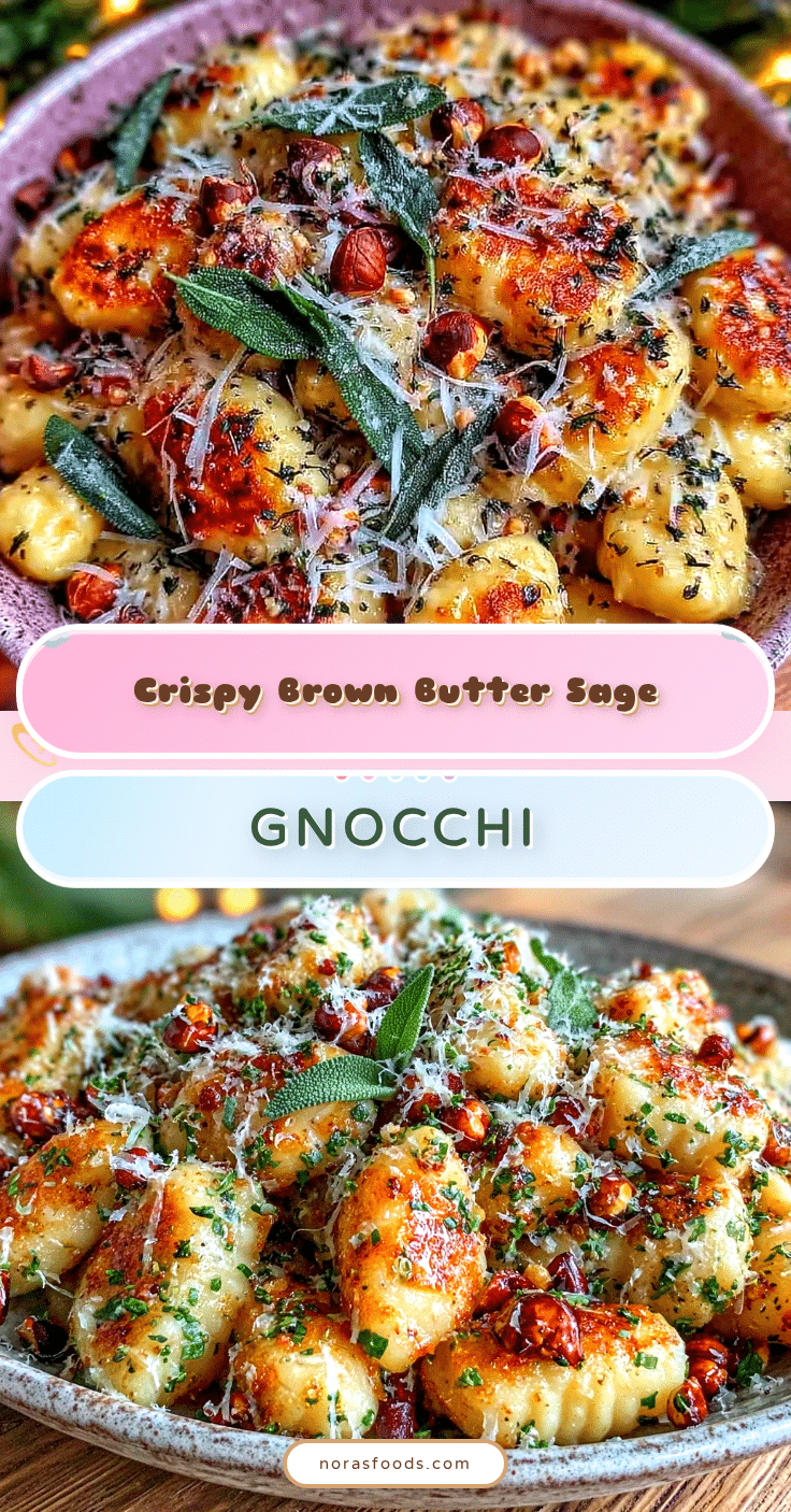 crispy brown butter sage gnocchi recipe
