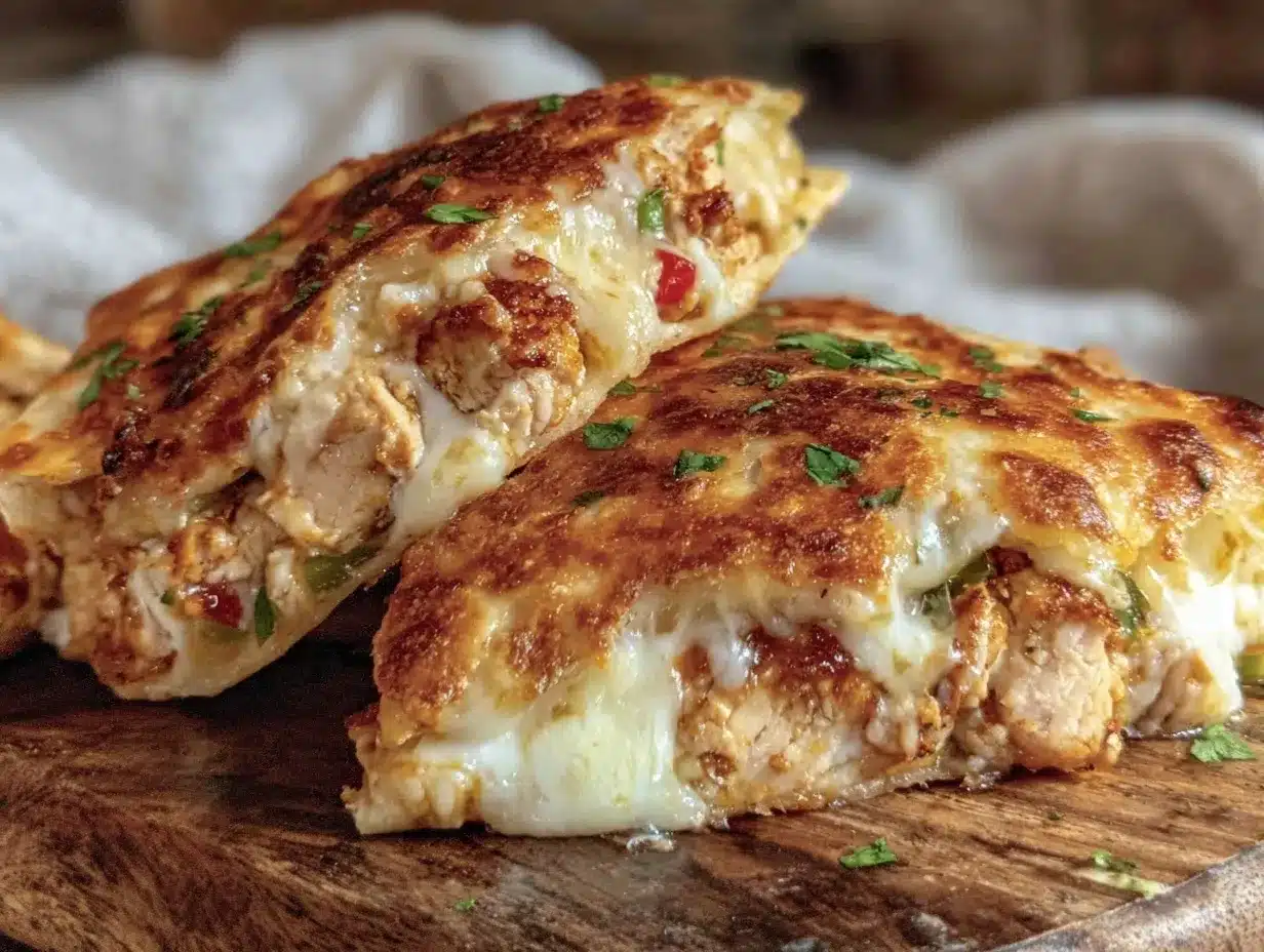 crispy easy baked quesadilla preparation steps