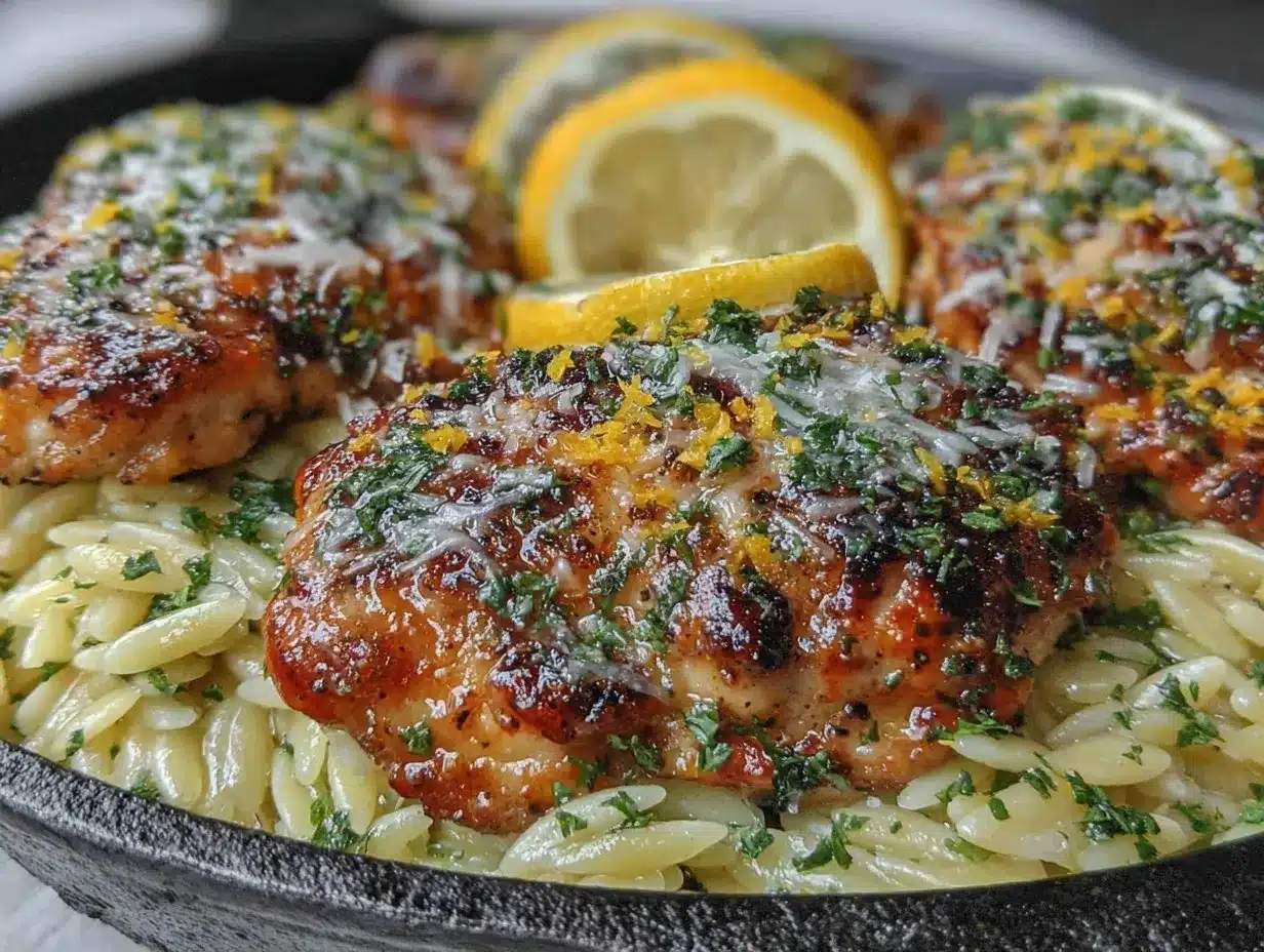 crispy lemon pepper chicken skillet preparation steps