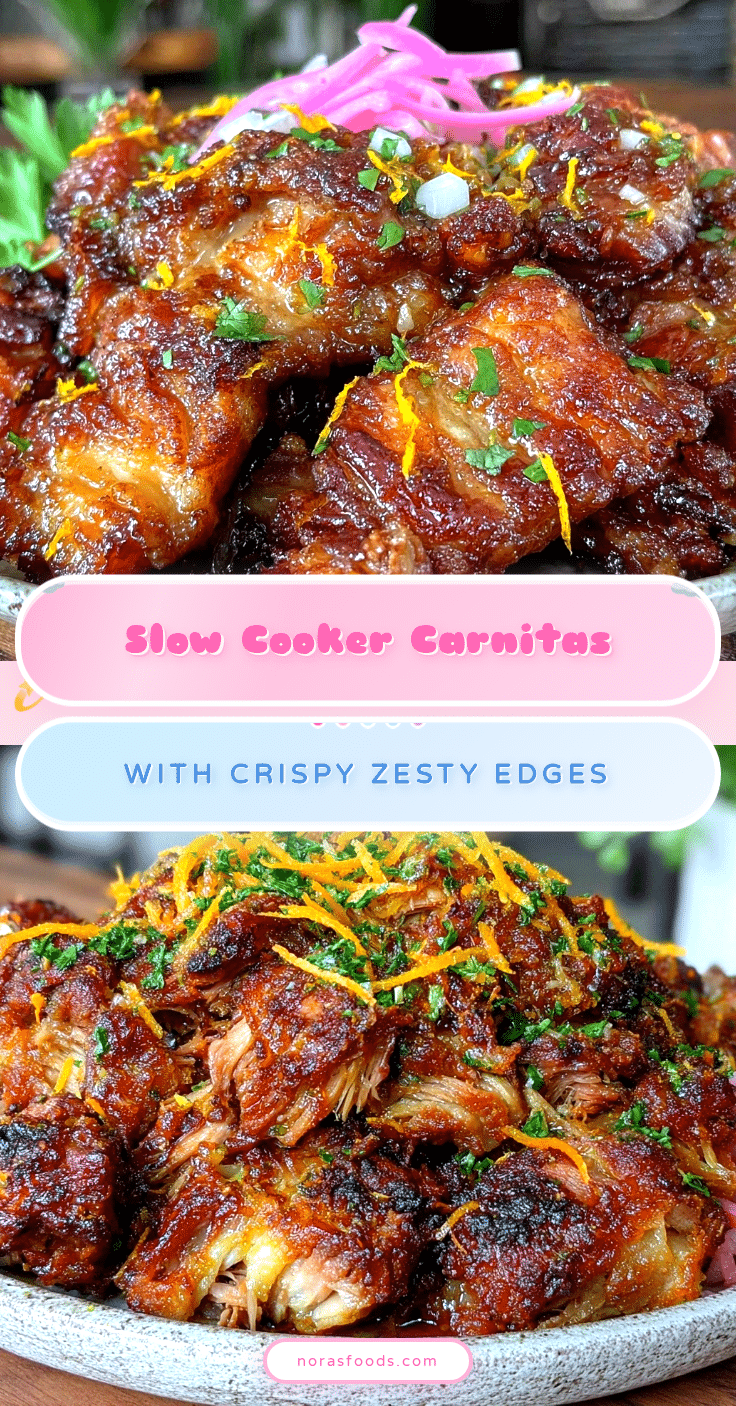 crispy slow cooker carnitas recipe