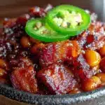 crockpot BBQ baked beans - featured image