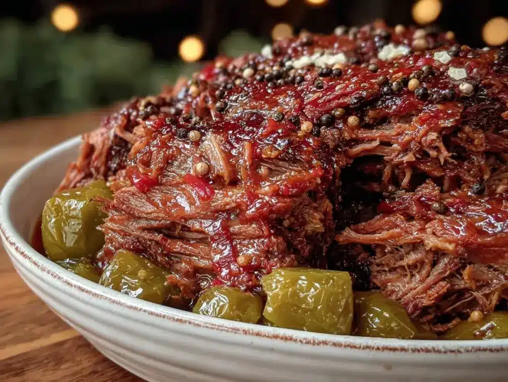 crockpot mississippi pot roast - featured image
