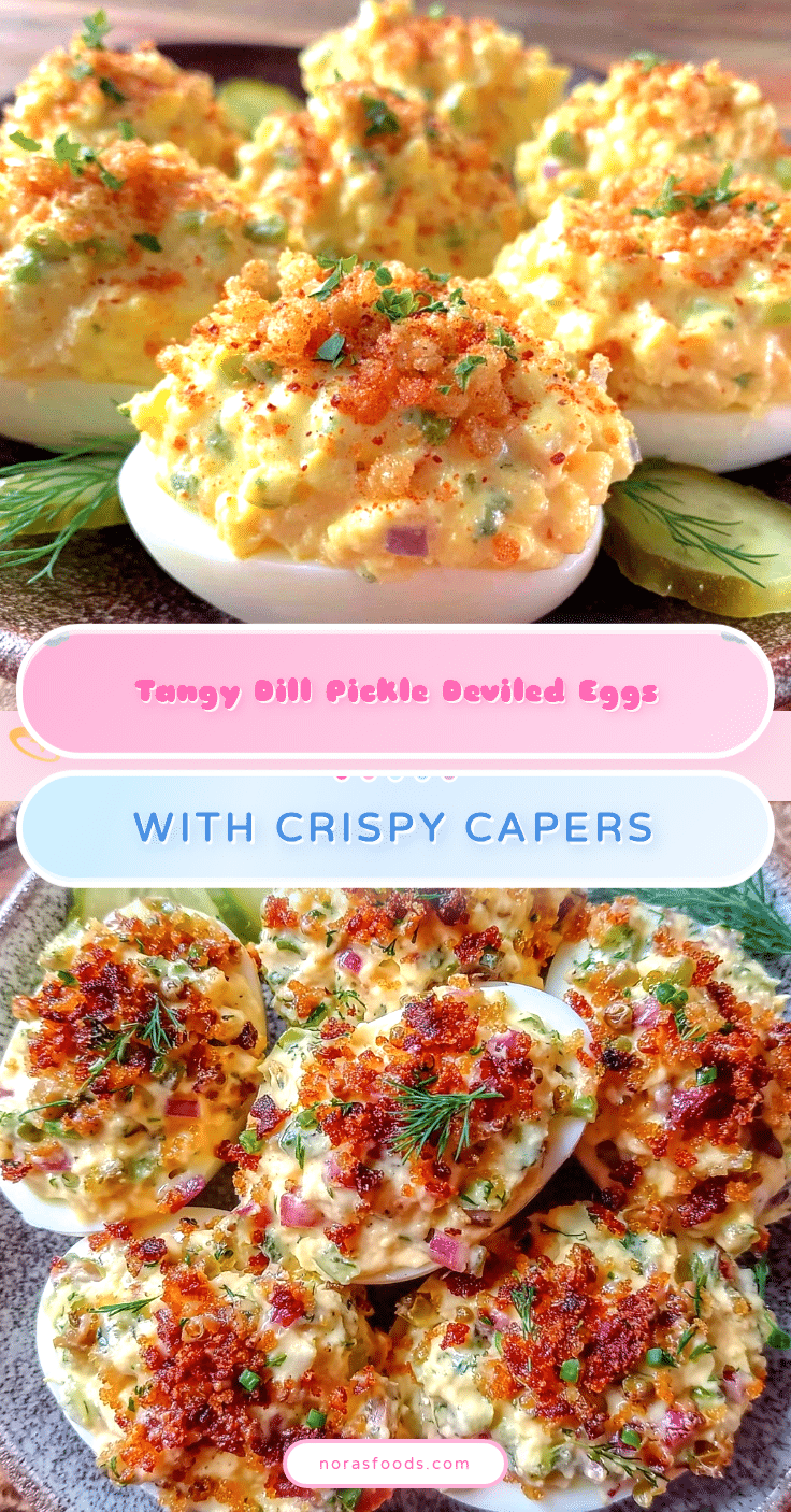 dill pickle deviled eggs recipe
