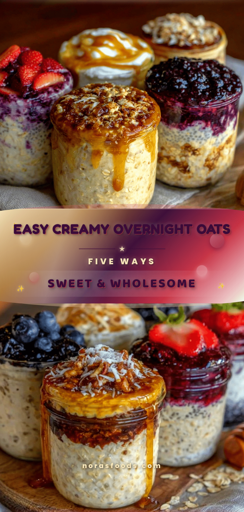 easy creamy overnight oats recipe