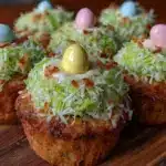 easy easter basket cupcakes - featured image