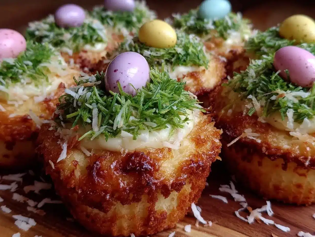 easy easter basket cupcakes preparation steps