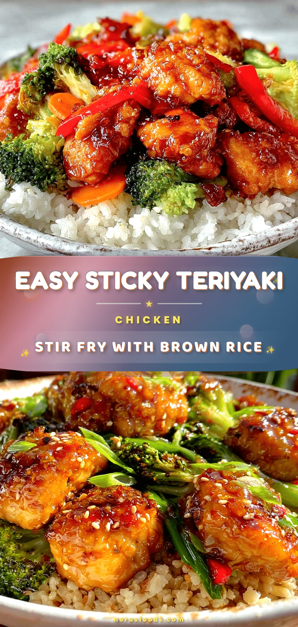 easy sticky teriyaki chicken stir fry recipe