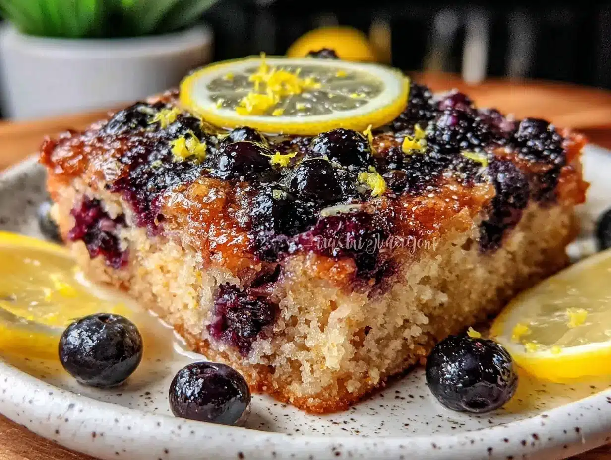 easy zesty blueberry baked oatmeal preparation steps