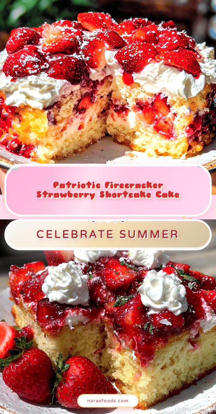 firecracker strawberry shortcake flag cake recipe