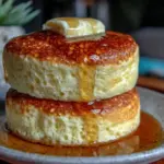 fluffy japanese soufflé pancakes - featured image