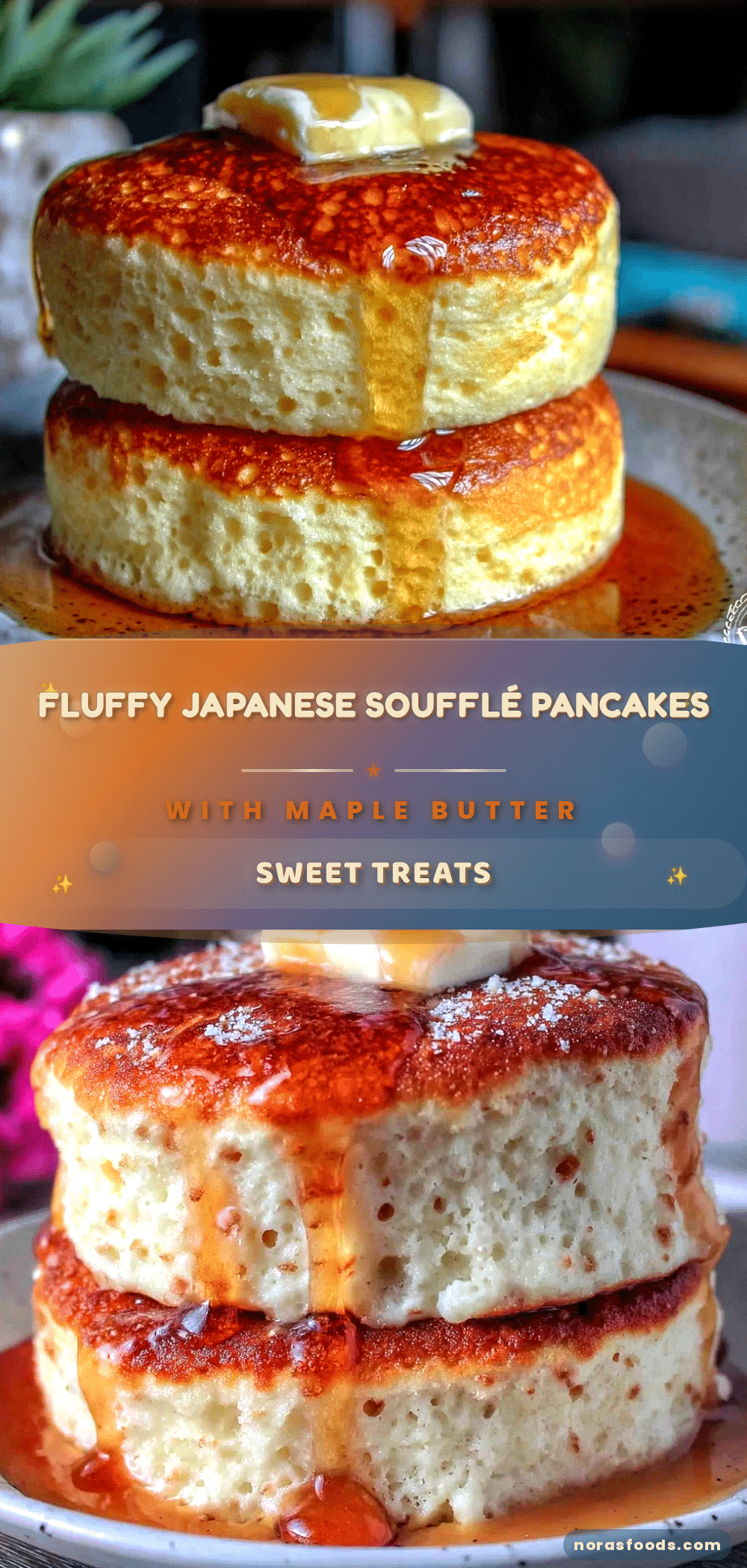 fluffy japanese soufflé pancakes recipe