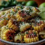 fresh cilantro lime street corn pasta salad - featured image