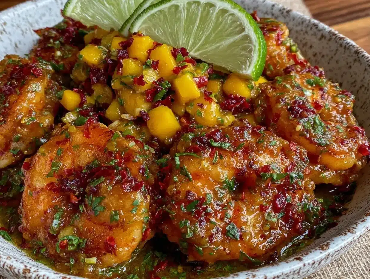 fresh coconut lime shrimp bowls preparation steps