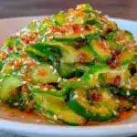 fresh cucumber salad - featured image