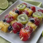 fresh frozen fruit kabobs - featured image