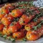 fresh glazed baby carrots - featured image