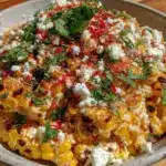 fresh grilled street corn salad - featured image
