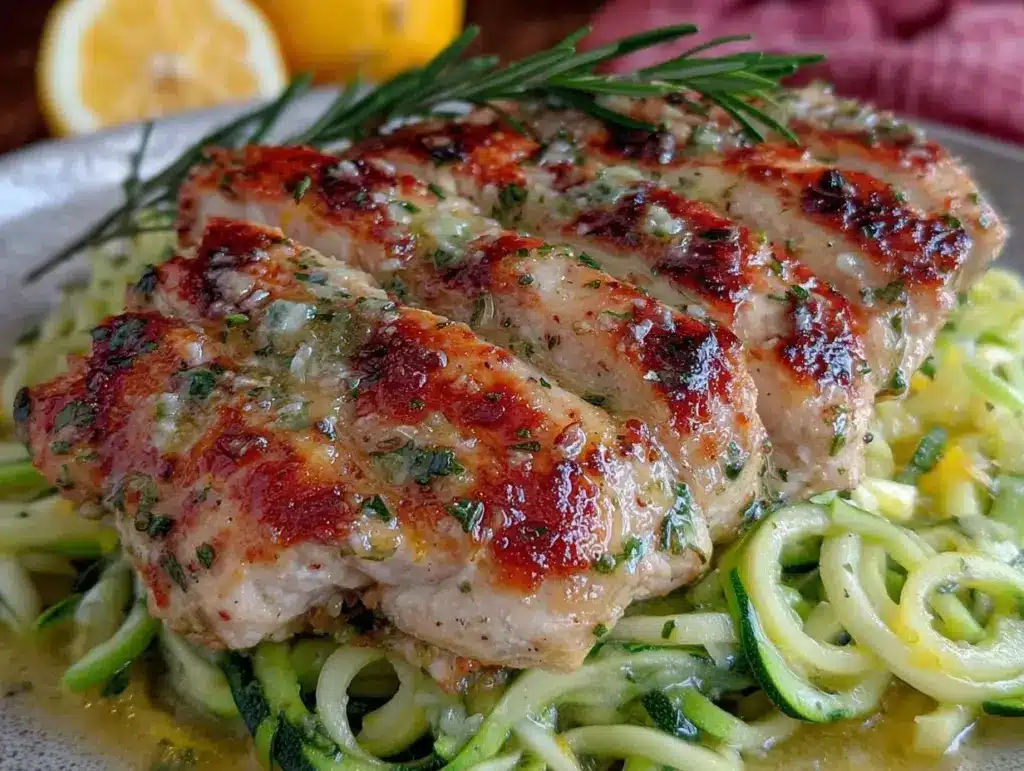 fresh lemon herb grilled chicken - featured image