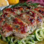 fresh lemon herb grilled chicken - featured image