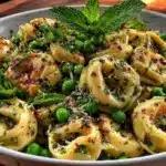 fresh lemon ricotta tortellini - featured image