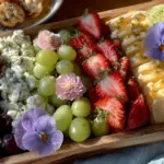 fresh spring charcuterie board - featured image