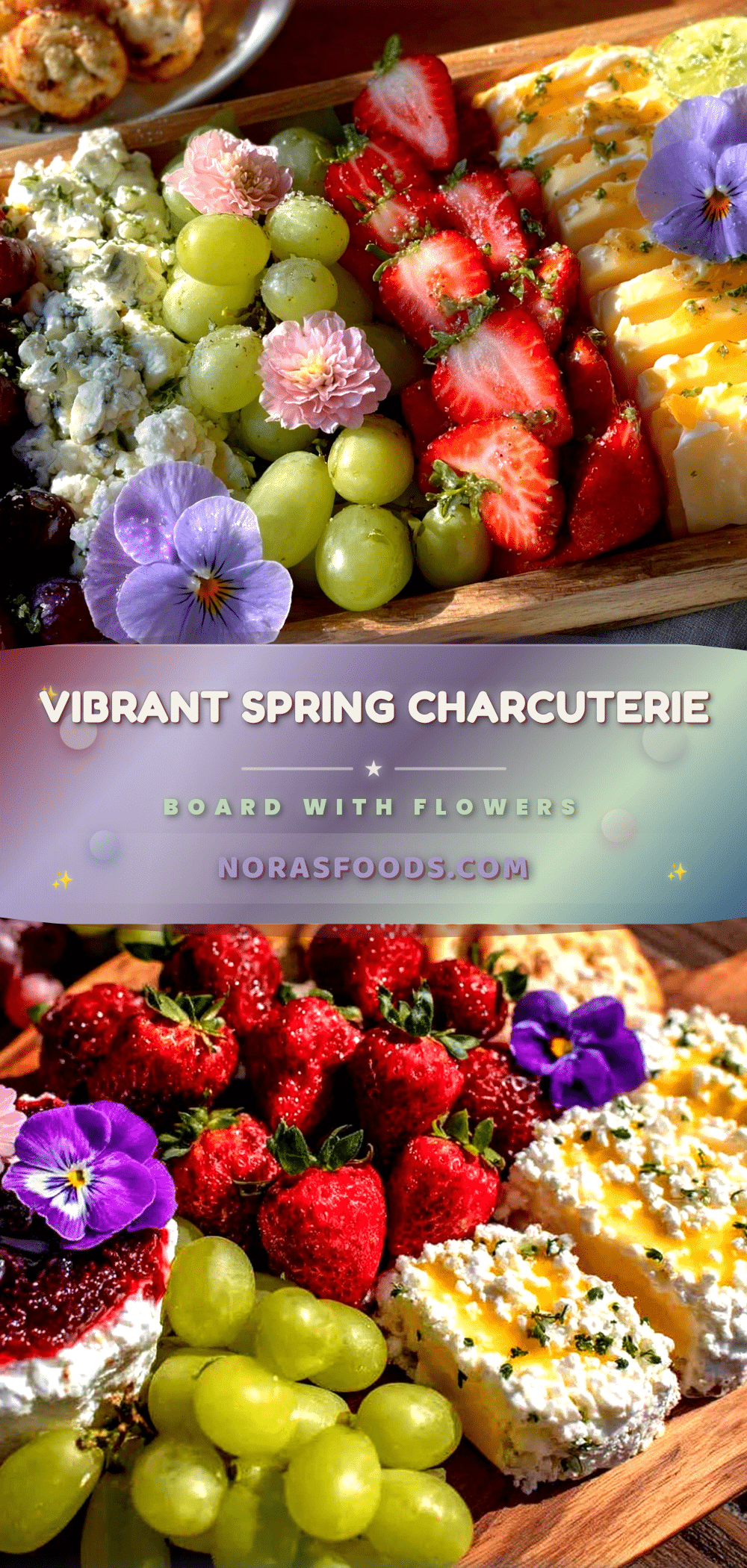 fresh spring charcuterie board recipe