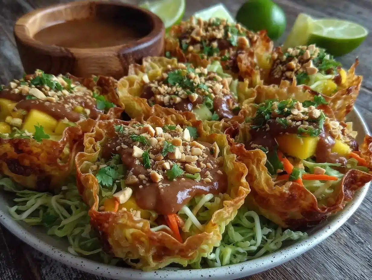 fresh spring roll bowls preparation steps
