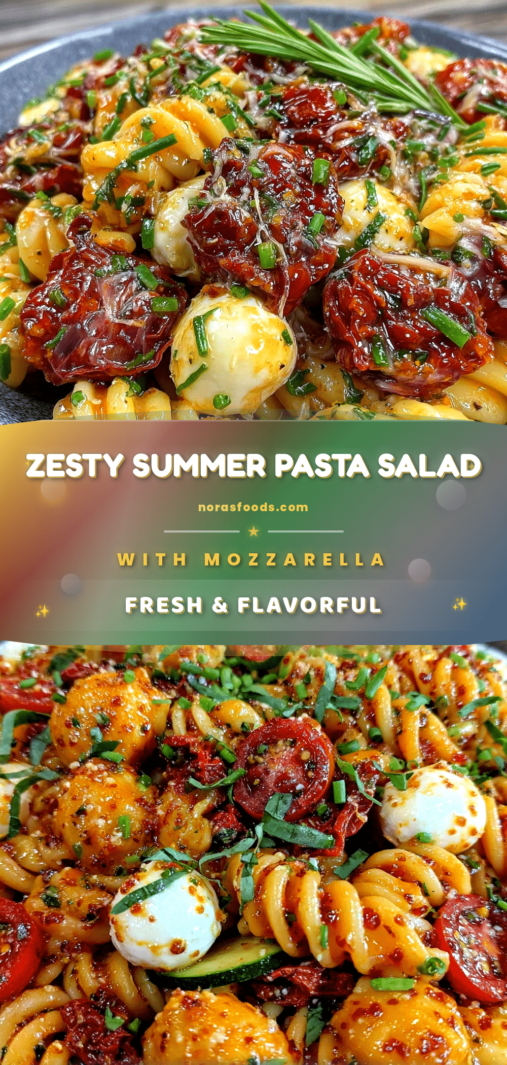 fresh summer pasta salad recipe